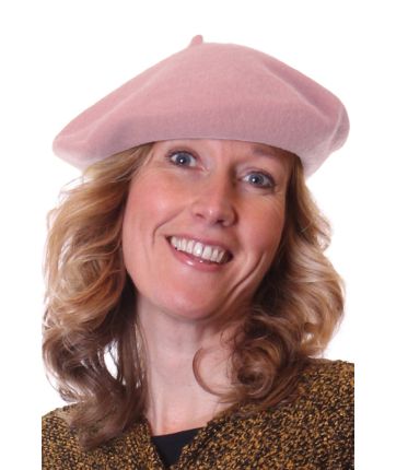 FRENCH BERET-Pink Lady