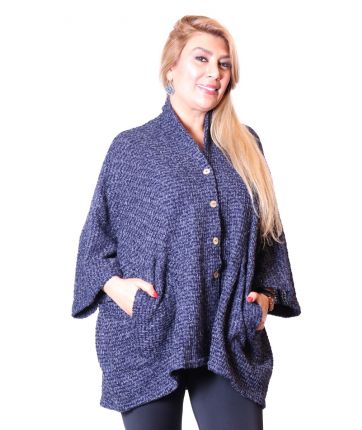 DANIELLE KNITTED-Blue Sparkly