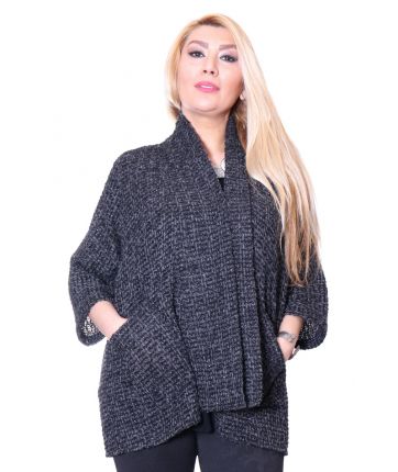 NADOR KNITTED-Black Sparkly 