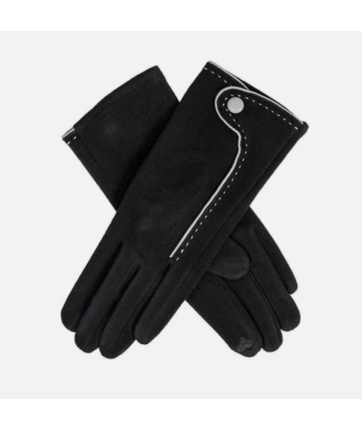 TOUCHSCREEN FAUX SUEDE GLOVES