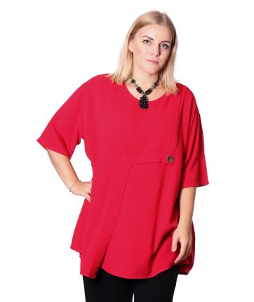 PAOLA TOP-Lipstick Red